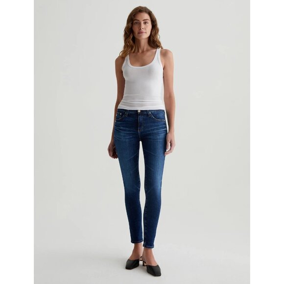 Size 28R AG Adriano Goldschmied The Legging Ankle Super Skinny Jeans Mid-Rise‎ - Picture 1 of 14